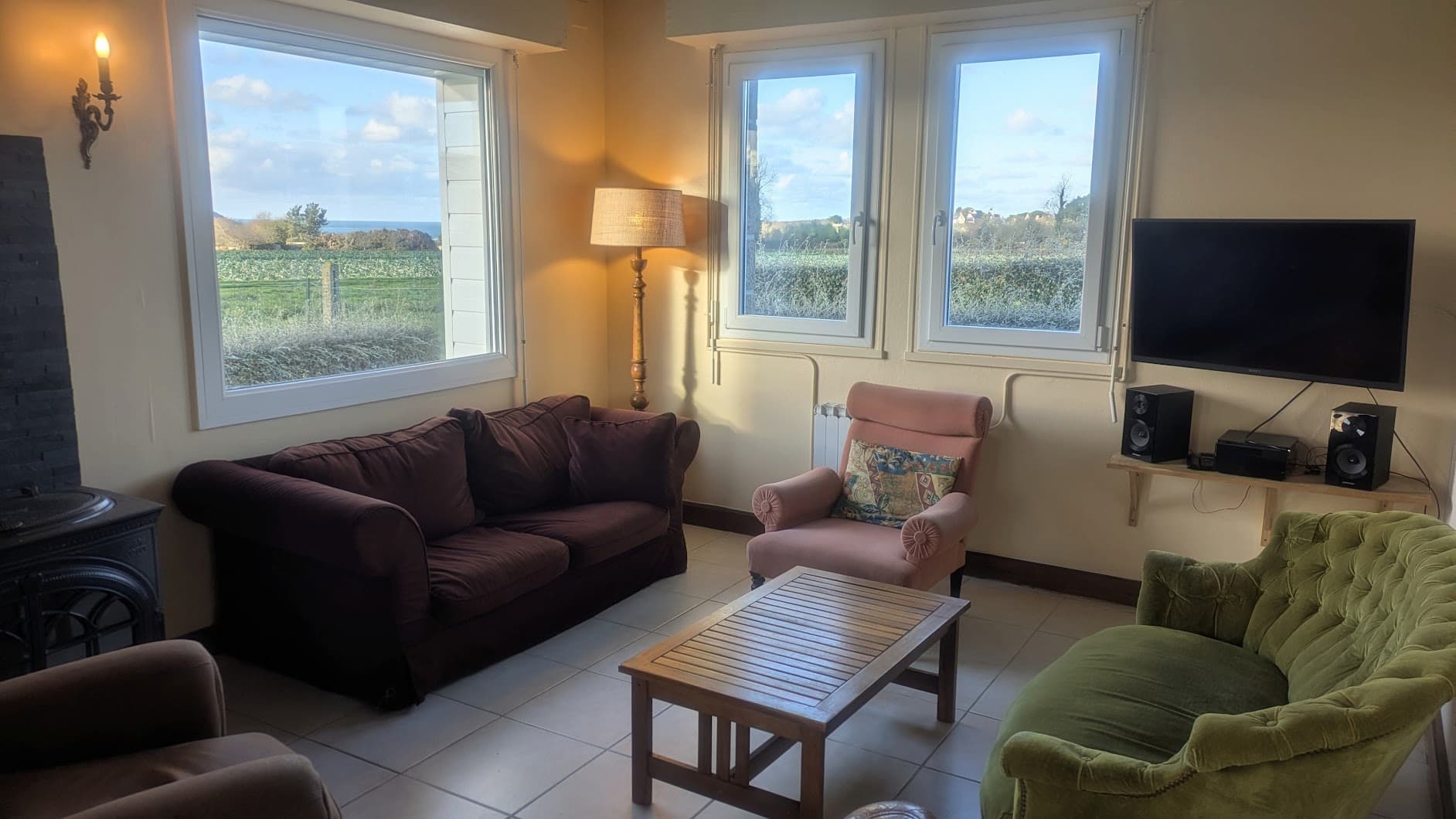 Salon et télévision